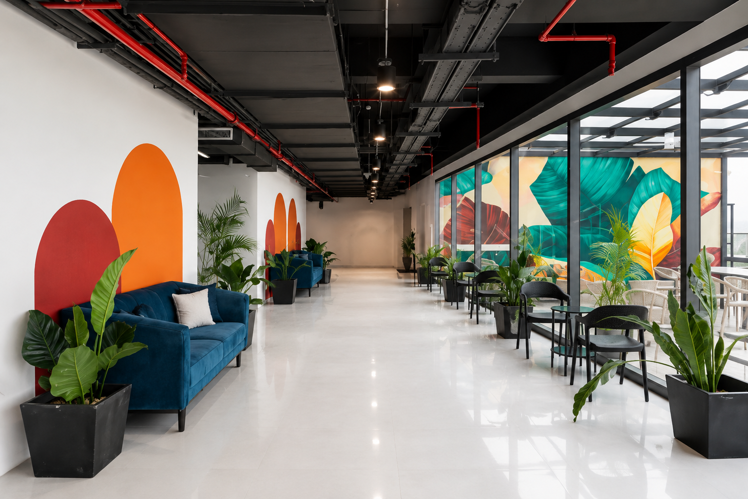 KMC Solutions — One West Aeropark workspace hero