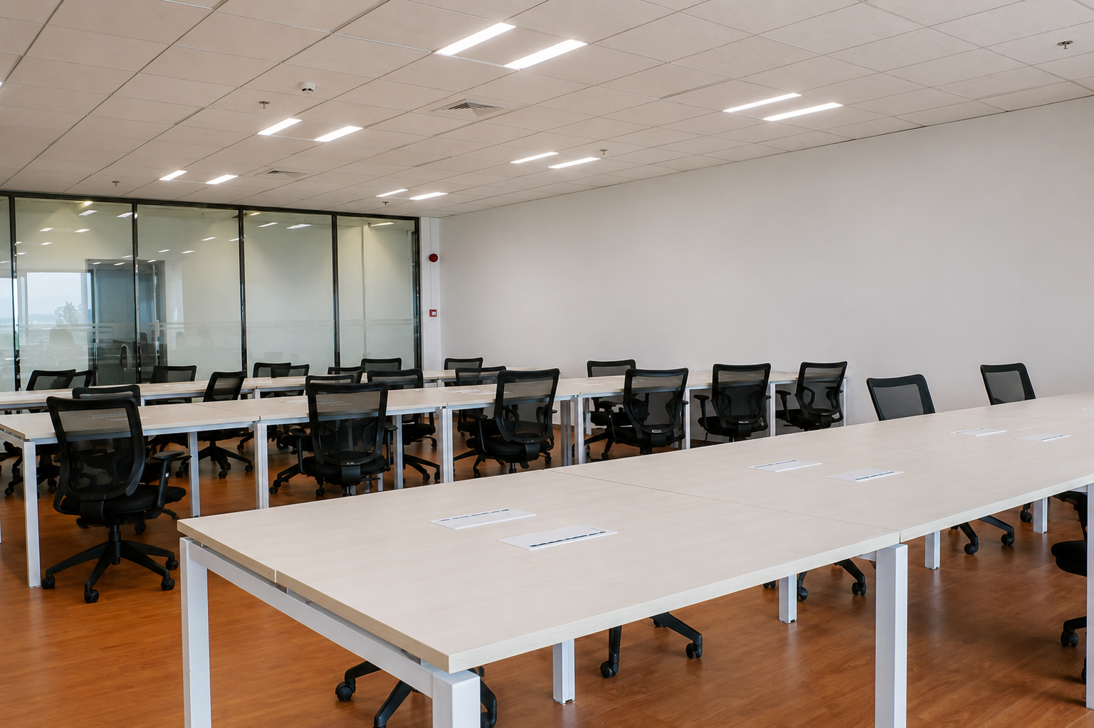 KMC Solutions — One West Aeropark workspace view 2